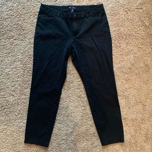 Gap Slim City True Black Pants - Size 14 Regular